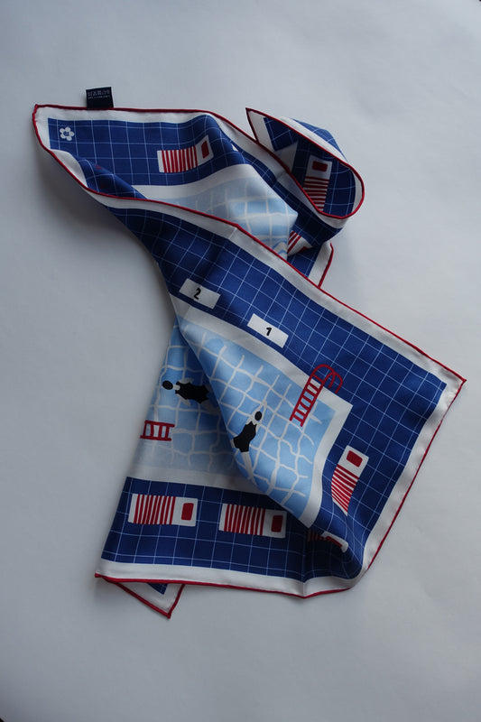 The Pool, 50cm Silk Scarf