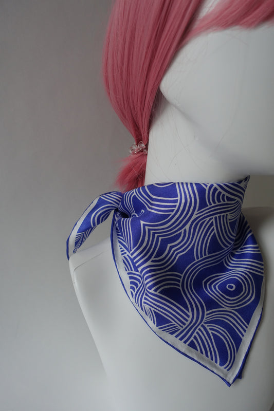 Ramen, 50cm Silk Twill Scarf