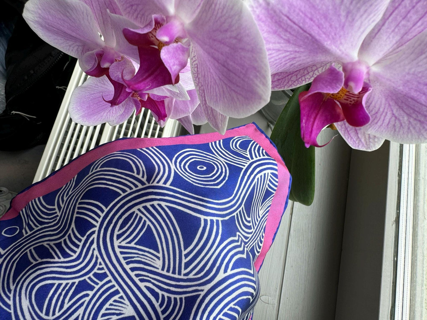 Mini Ramen 40cm Silk Scarf