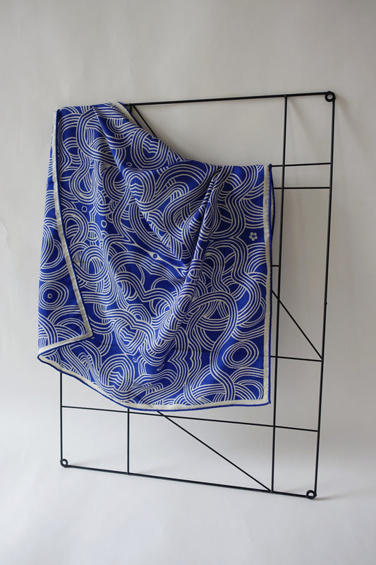 Ramen, 65cm Silk-Wool Scarf