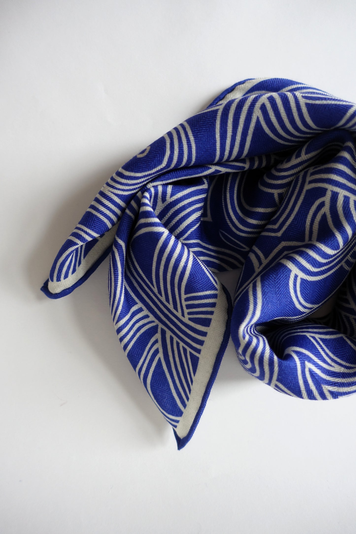 Ramen, 65cm Silk-Wool Scarf