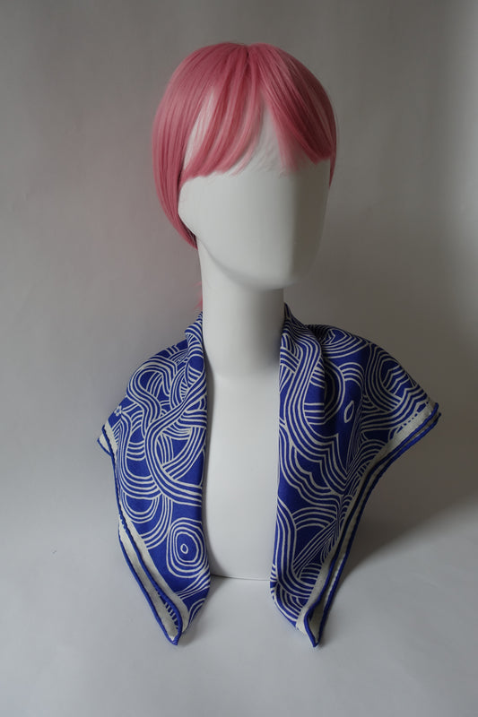 Ramen, 65cm Silk-Wool Scarf