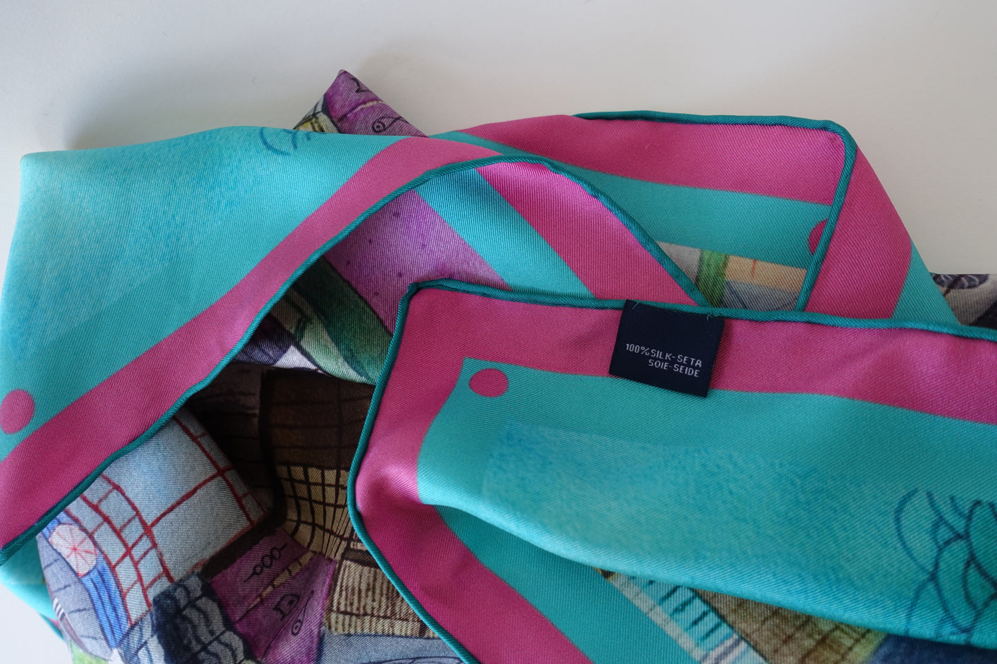 Japan, 65cm Silk Scarf