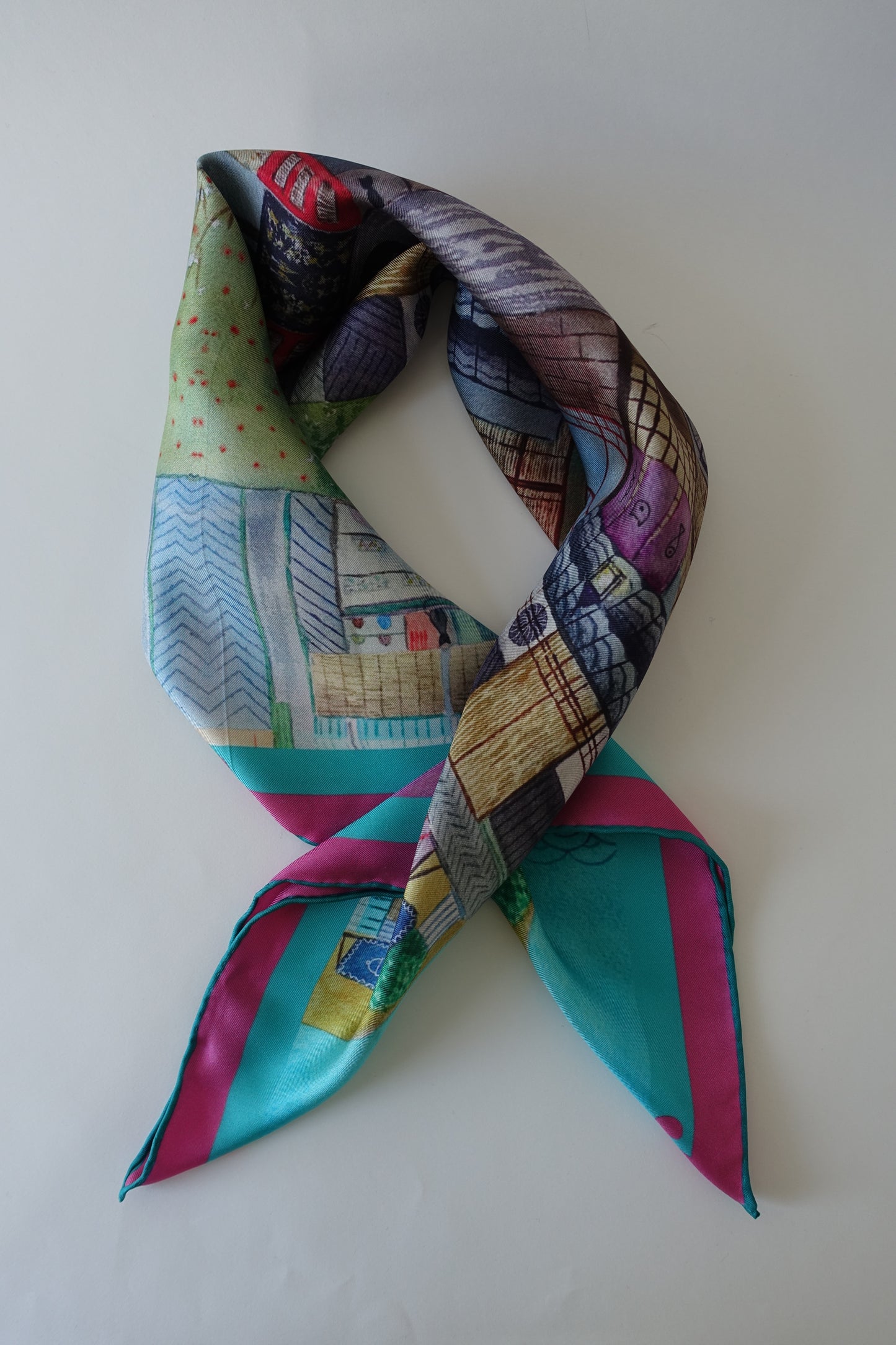 Japan, 65cm Silk Scarf