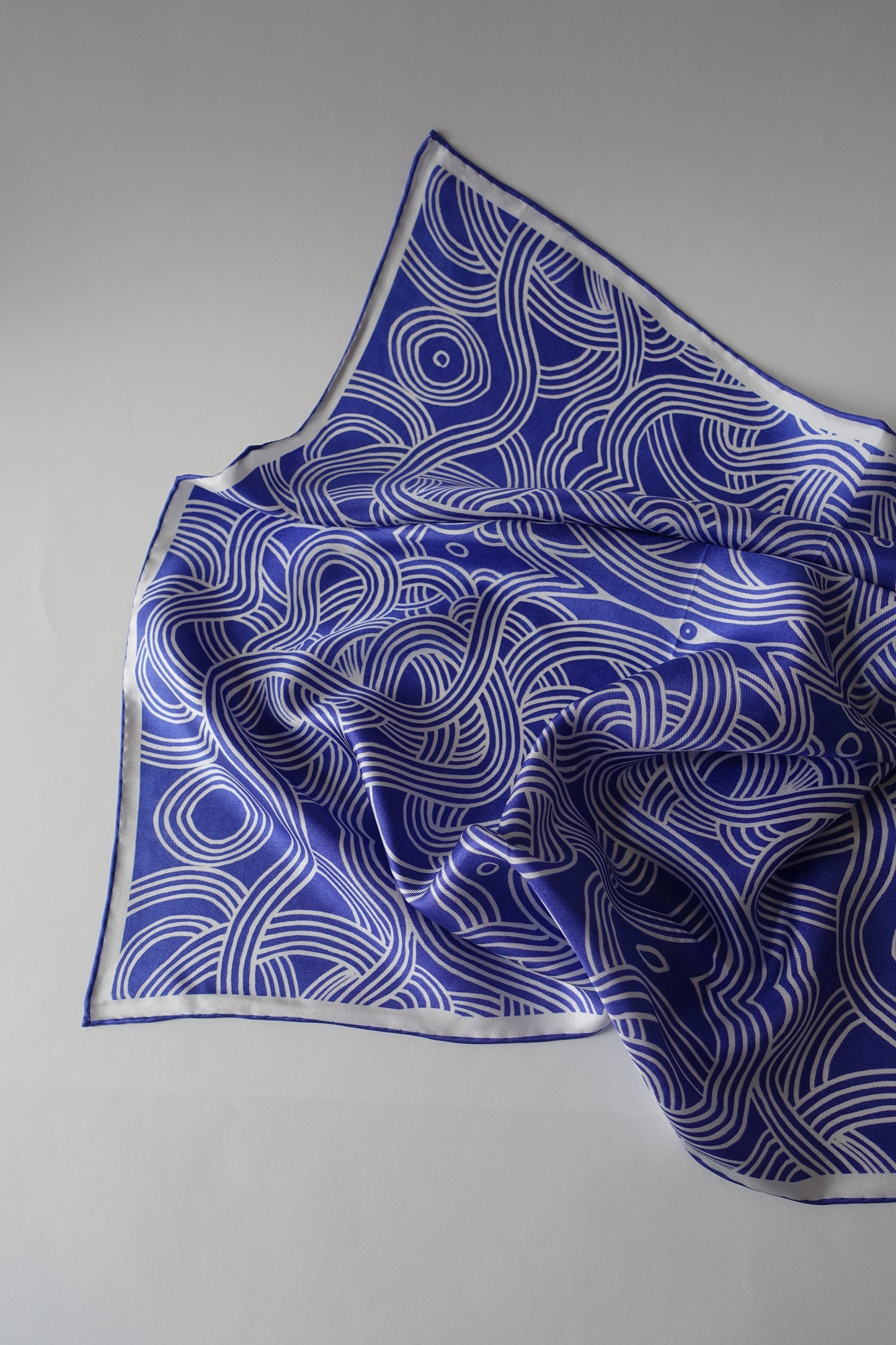 Ramen, 50cm Silk Twill Scarf