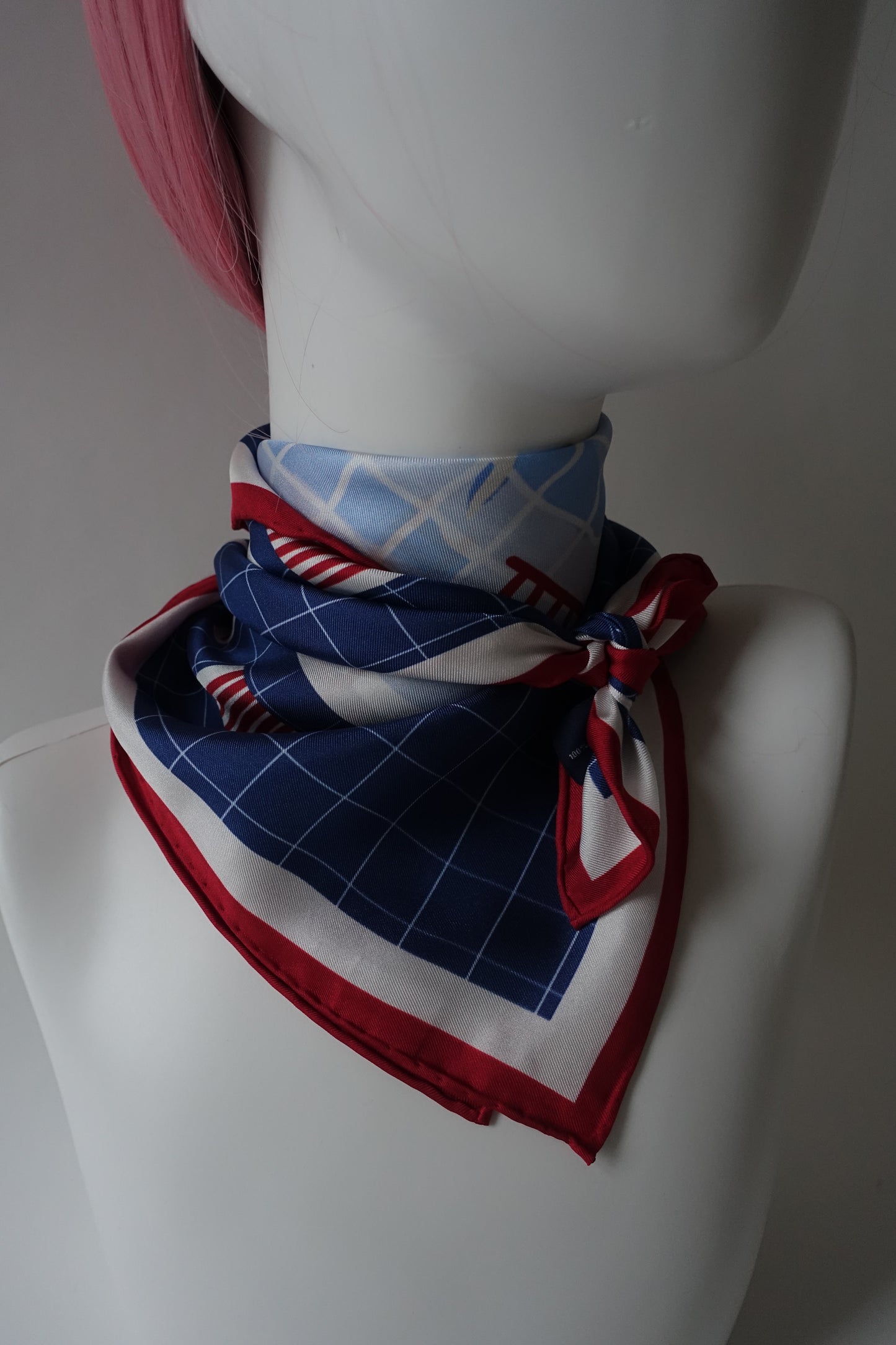 The Pool, 65cm Silk Twill Scarf