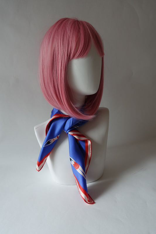 The Swimmers, 65cm Silk Scarf