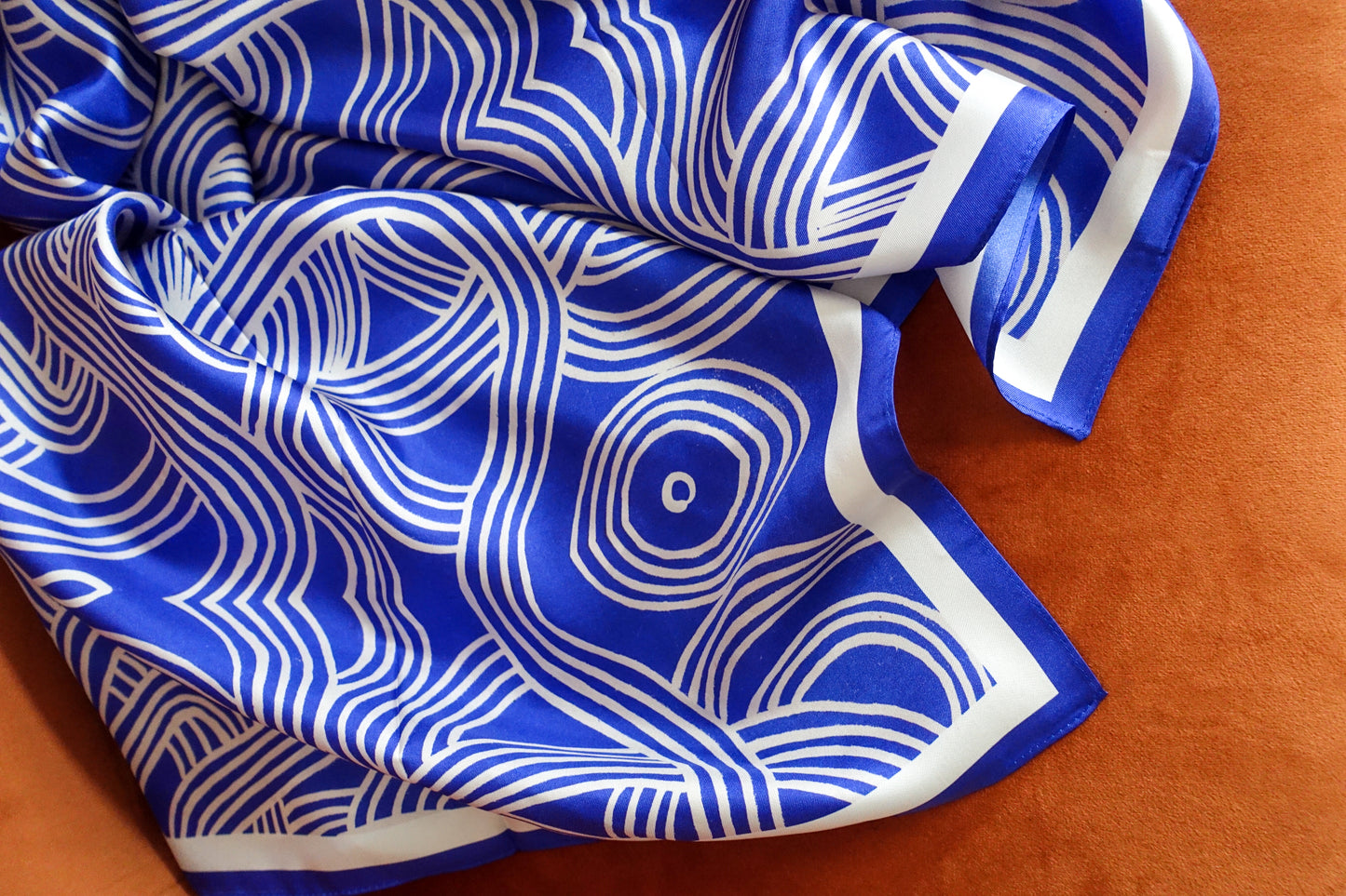 Ramen, 90 cm Square Silk Scarf