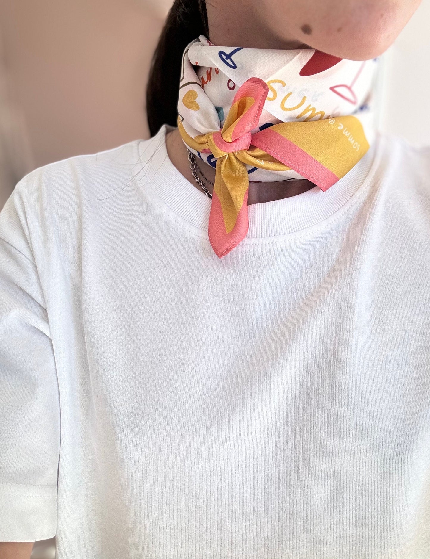 Summer 65cm Silk Scarf