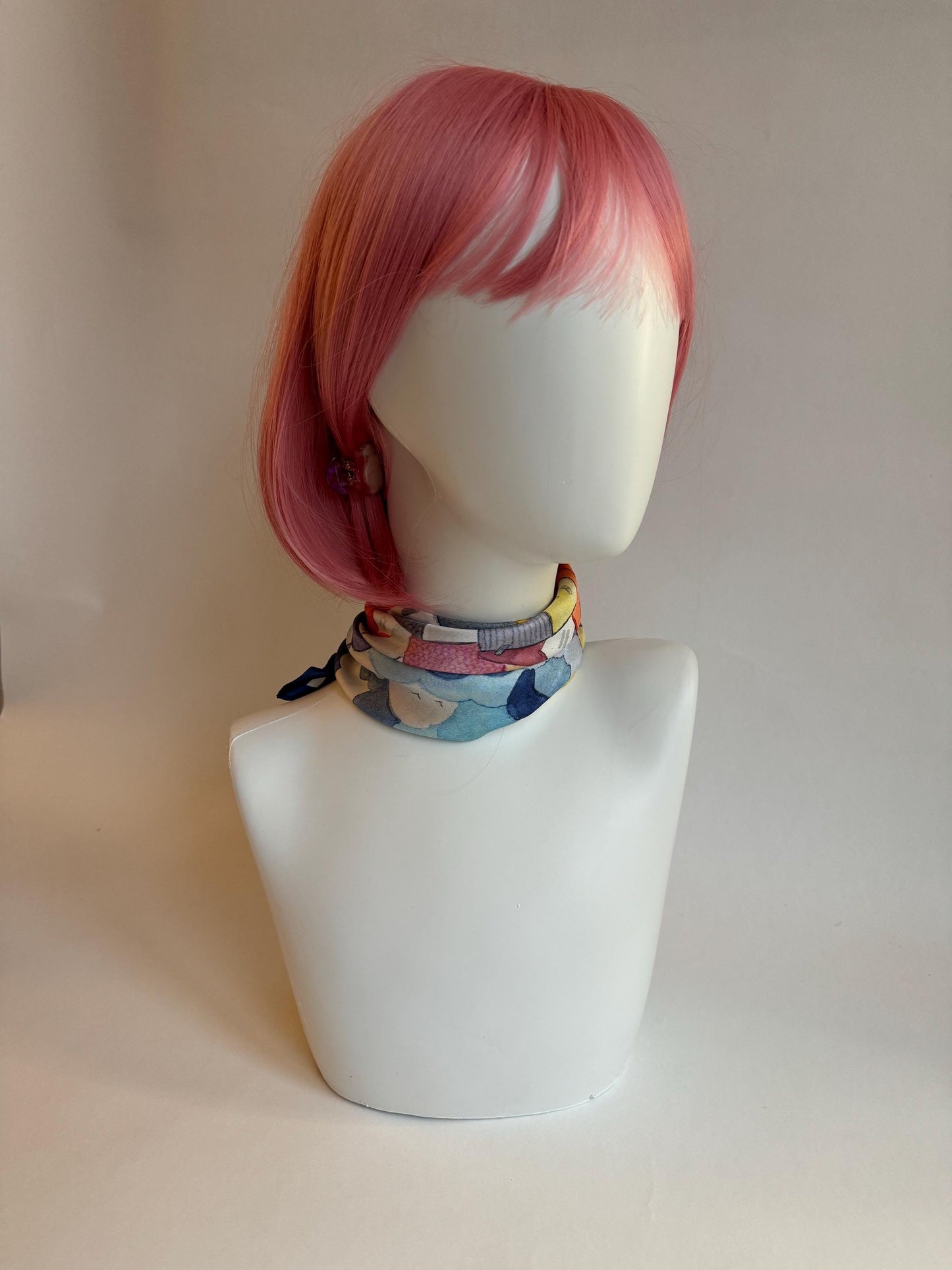 Scandinavia, 65cm Square Silk Scarf