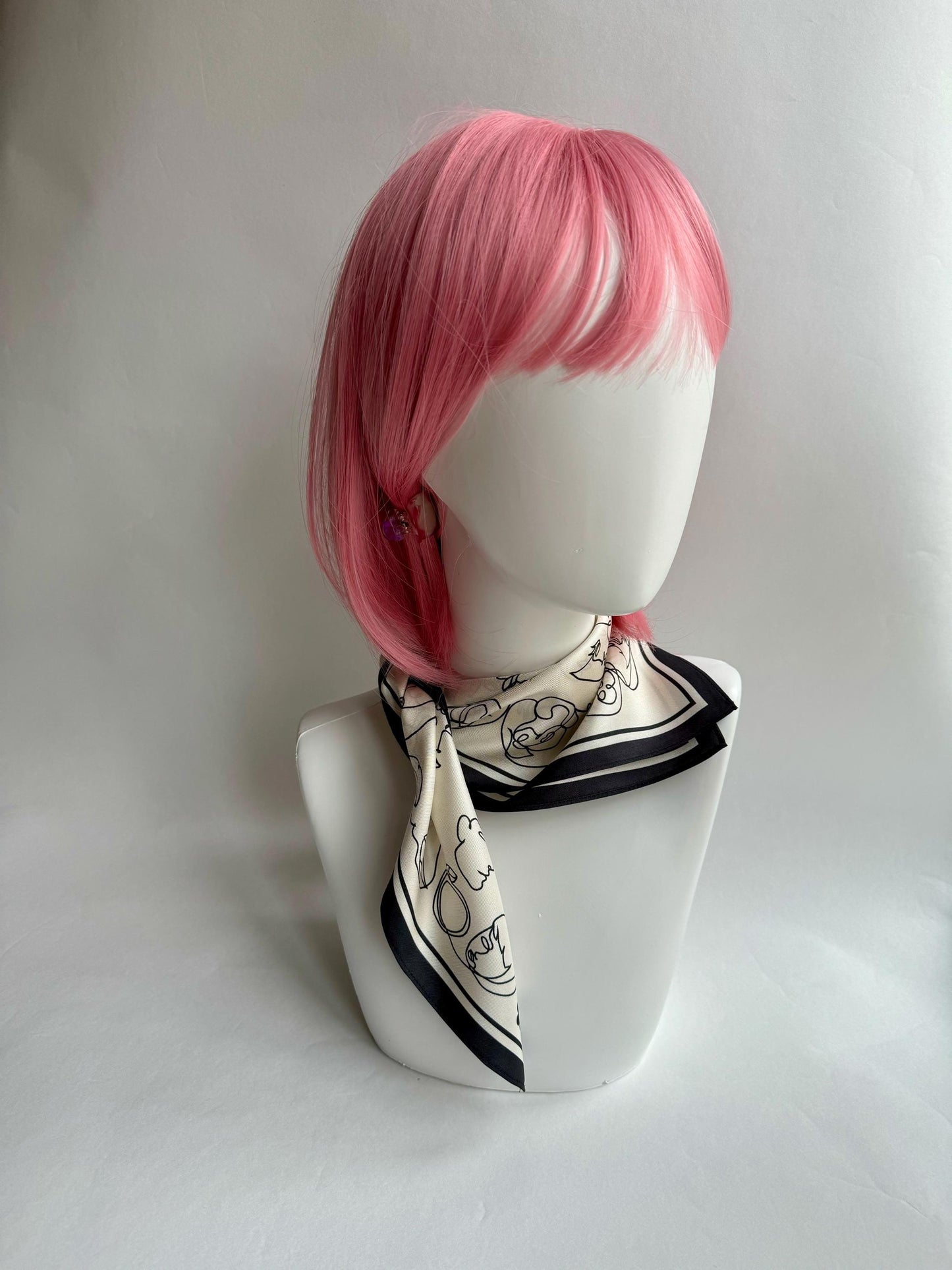 Gossip, 65cm Square Silk Scarf